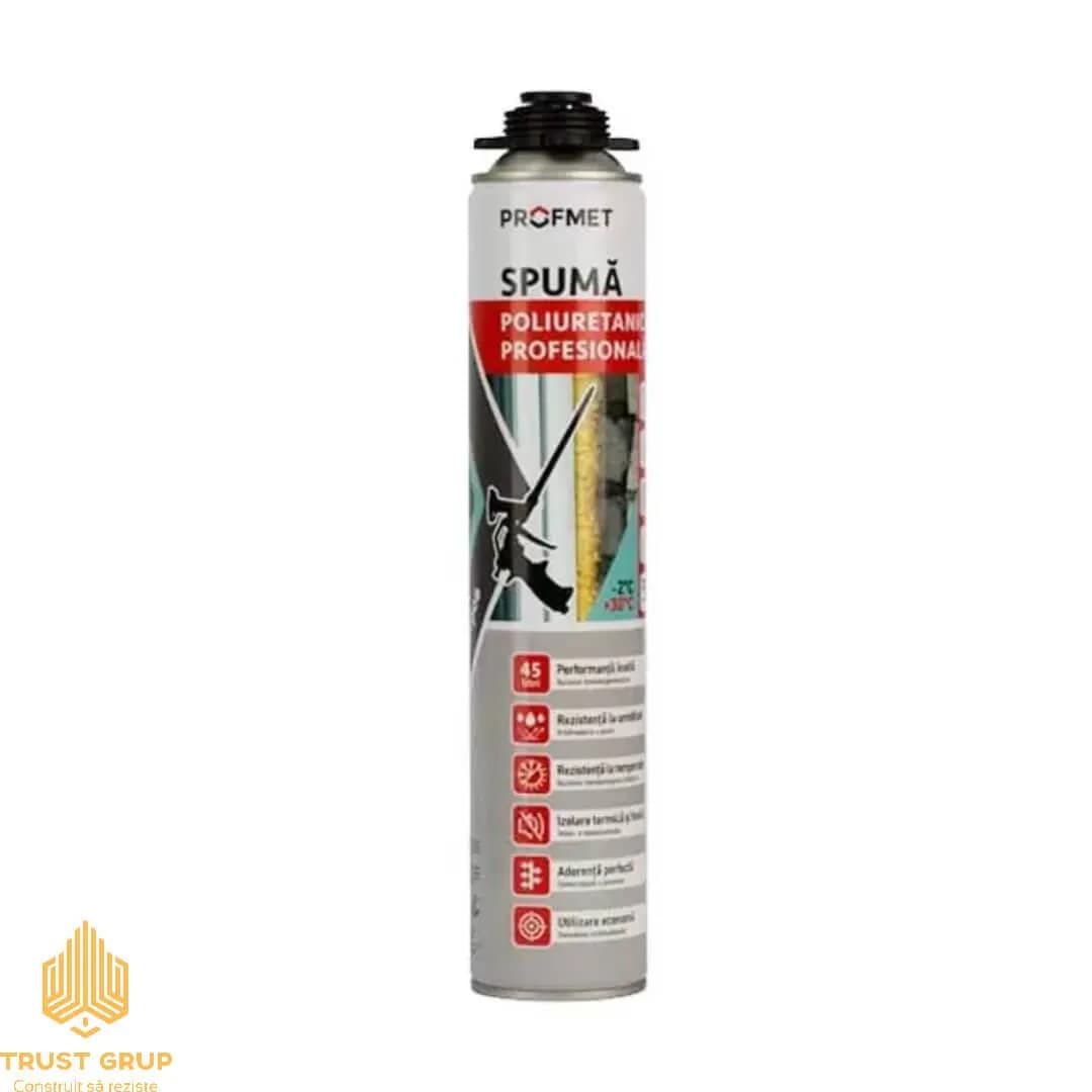 Spumă poliuretanică profesională 750 ml Profmet