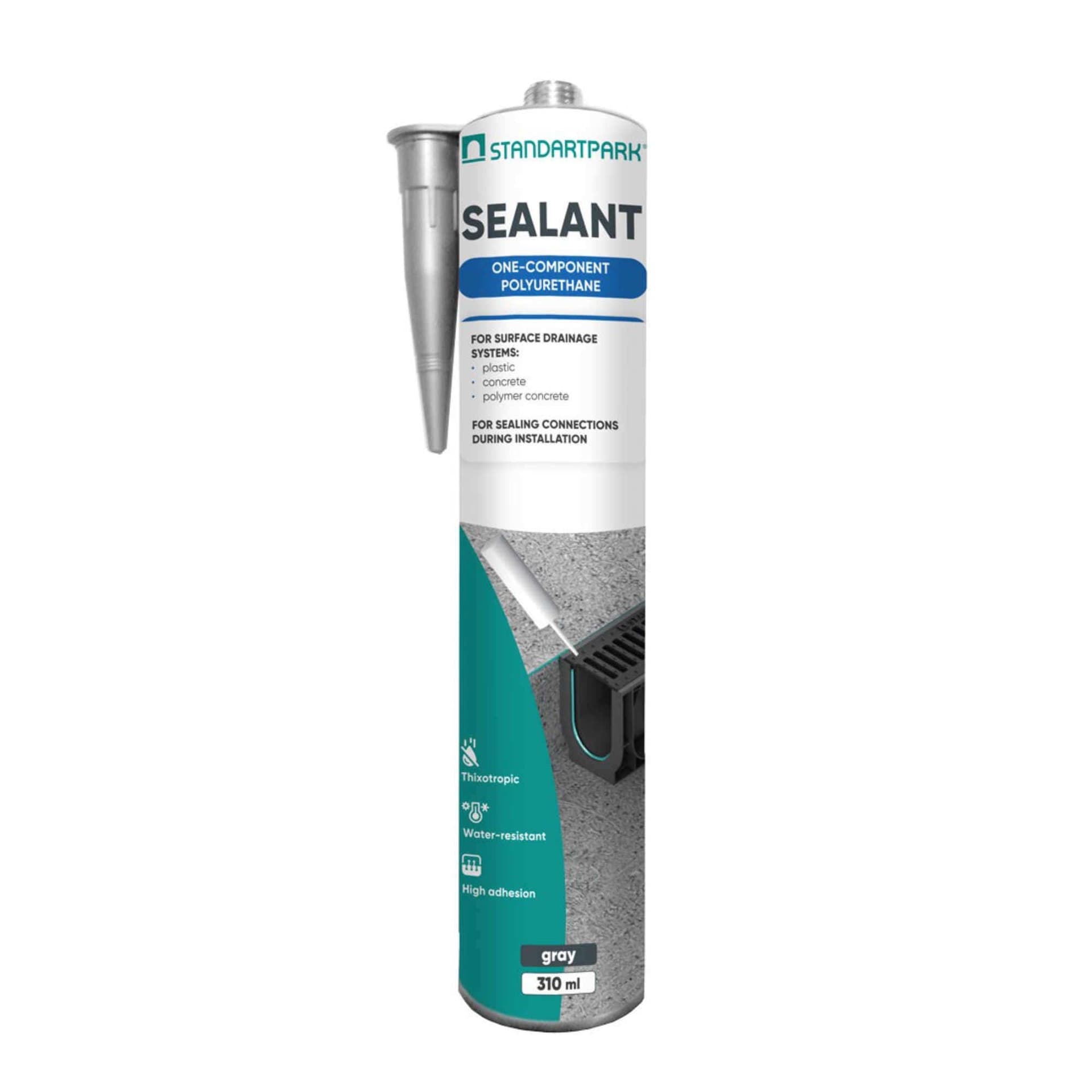 Tub pasta sigilare rigole Vodaland Basic, 310 ml