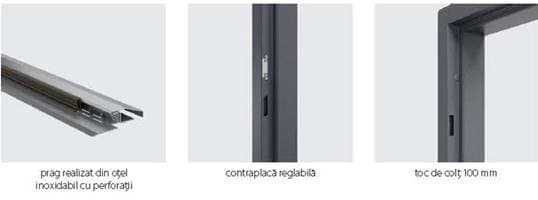 Usa intrare Steel SAFE RC2