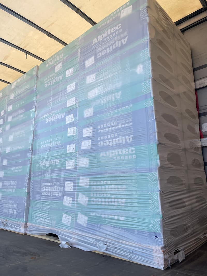 Vata minerala bazaltica ALPITEC 100 Izovat, 1000x600x100 mm — imagine 4