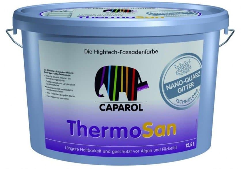 Vopsea lavabila exterior Caparol Thermosan 12.5 kg — imagine 1