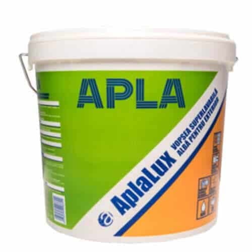 Vopsea superlavabila alba pentru exterior Silicon AplaLux 15L
