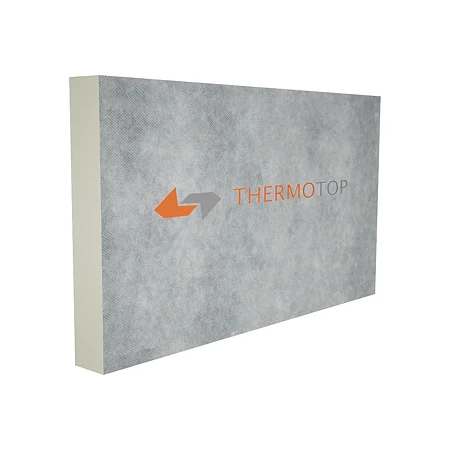 Placa PIR termoizolanta Thermotop cu bariera de vapori, 1200 x 2400 mm, 6 cm
