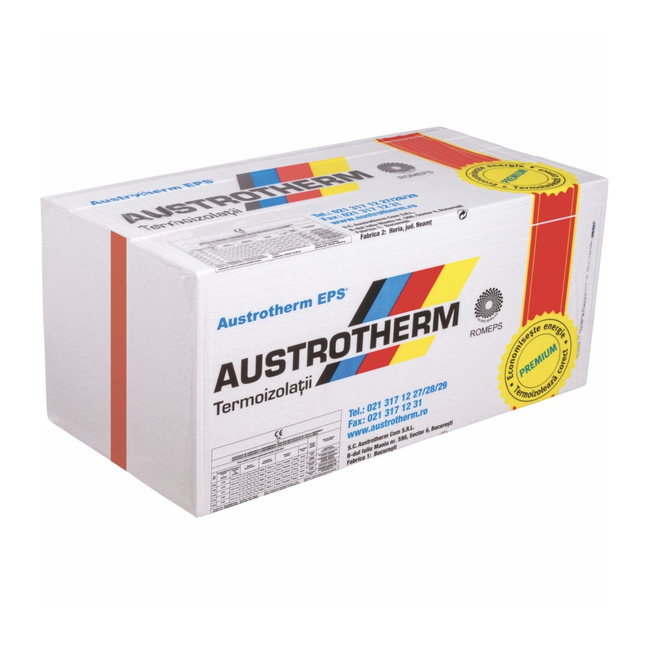 Polistiren expandat Austrotherm EPS80 – AF80 10cm grosime
